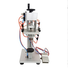 Cap Crimping Pneumatic Grabbing Machine Perfume Patting Machine Aluminum Cap Sealing Machine